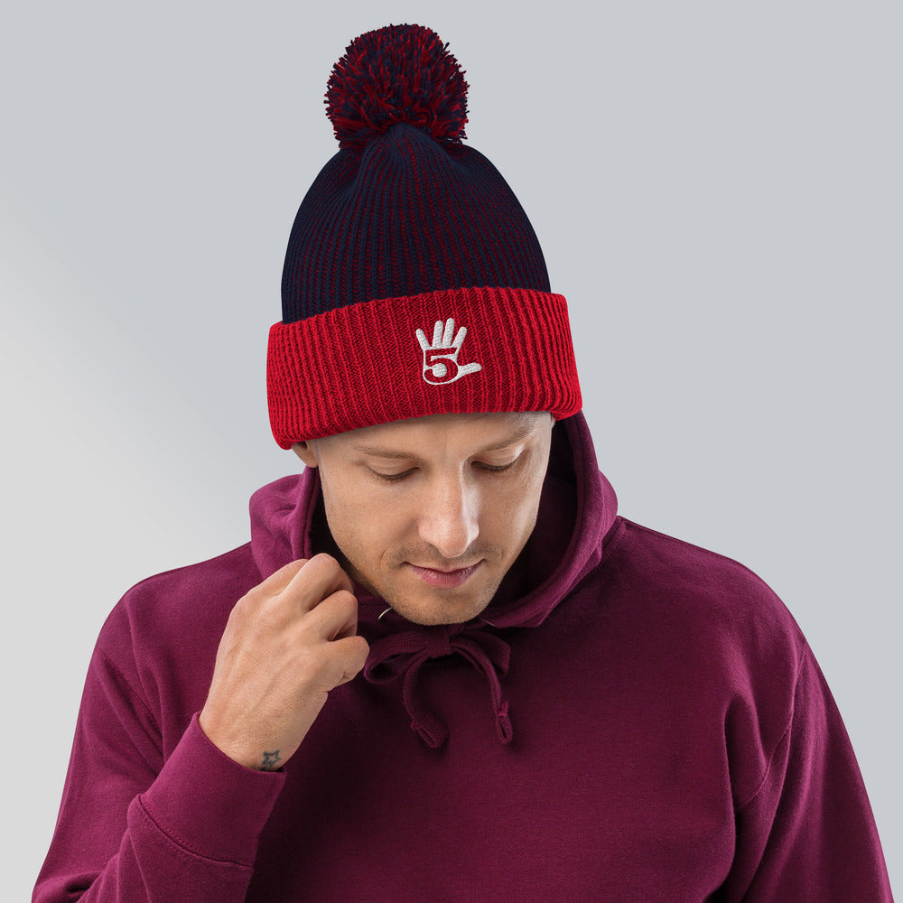 ZHATS Berretto In Maglia Con Pompon Per Uomo – Colori Squadra, Caldo E Confortevole - 4