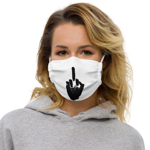 "Middle Finger" Premium face mask ***