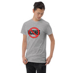 "No Vaccines" Short Sleeve T-Shirt