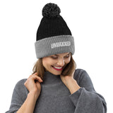 "Unvaxxed" Pom-Pom Beanie