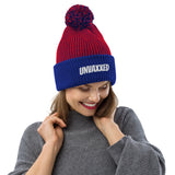 "Unvaxxed" Pom-Pom Beanie
