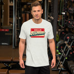 "Hello" Short-Sleeve Unisex T-Shirt