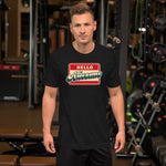 "Hello" Short-Sleeve Unisex T-Shirt