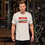 "Hello" Short-Sleeve Unisex T-Shirt