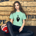 "Middle Finger" Short-Sleeve Unisex T-Shirt