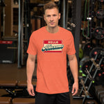 "Hello" Short-Sleeve Unisex T-Shirt