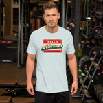 "Hello" Short-Sleeve Unisex T-Shirt