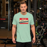 "Hello" Short-Sleeve Unisex T-Shirt