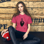 "Middle Finger" Short-Sleeve Unisex T-Shirt