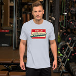 "Hello" Short-Sleeve Unisex T-Shirt