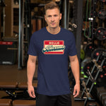"Hello" Short-Sleeve Unisex T-Shirt