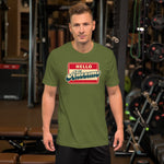 "Hello" Short-Sleeve Unisex T-Shirt