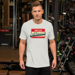 "Hello" Short-Sleeve Unisex T-Shirt