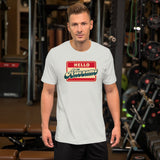 "Hello" Short-Sleeve Unisex T-Shirt