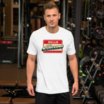"Hello" Short-Sleeve Unisex T-Shirt