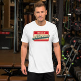 "Hello" Short-Sleeve Unisex T-Shirt