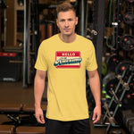 "Hello" Short-Sleeve Unisex T-Shirt