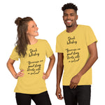 "Drink Whiskey" Short-Sleeve Unisex T-Shirt