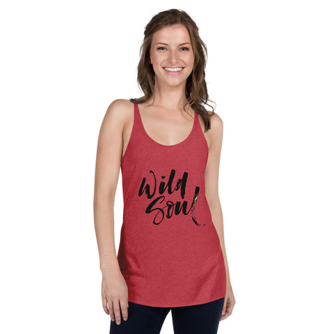"Wild Soul" Women's Racerback Tank
