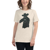 "Cowboy Shotgun" Women's Relaxed T-Shirt